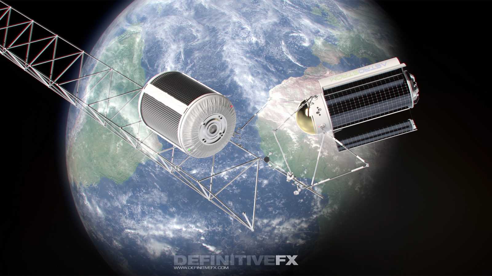 Space Based Solar Power Space Station Assemble
